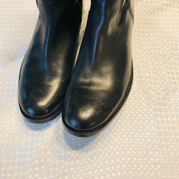 FRYE Melissa inside zip boot in black - Picture 11 of 11